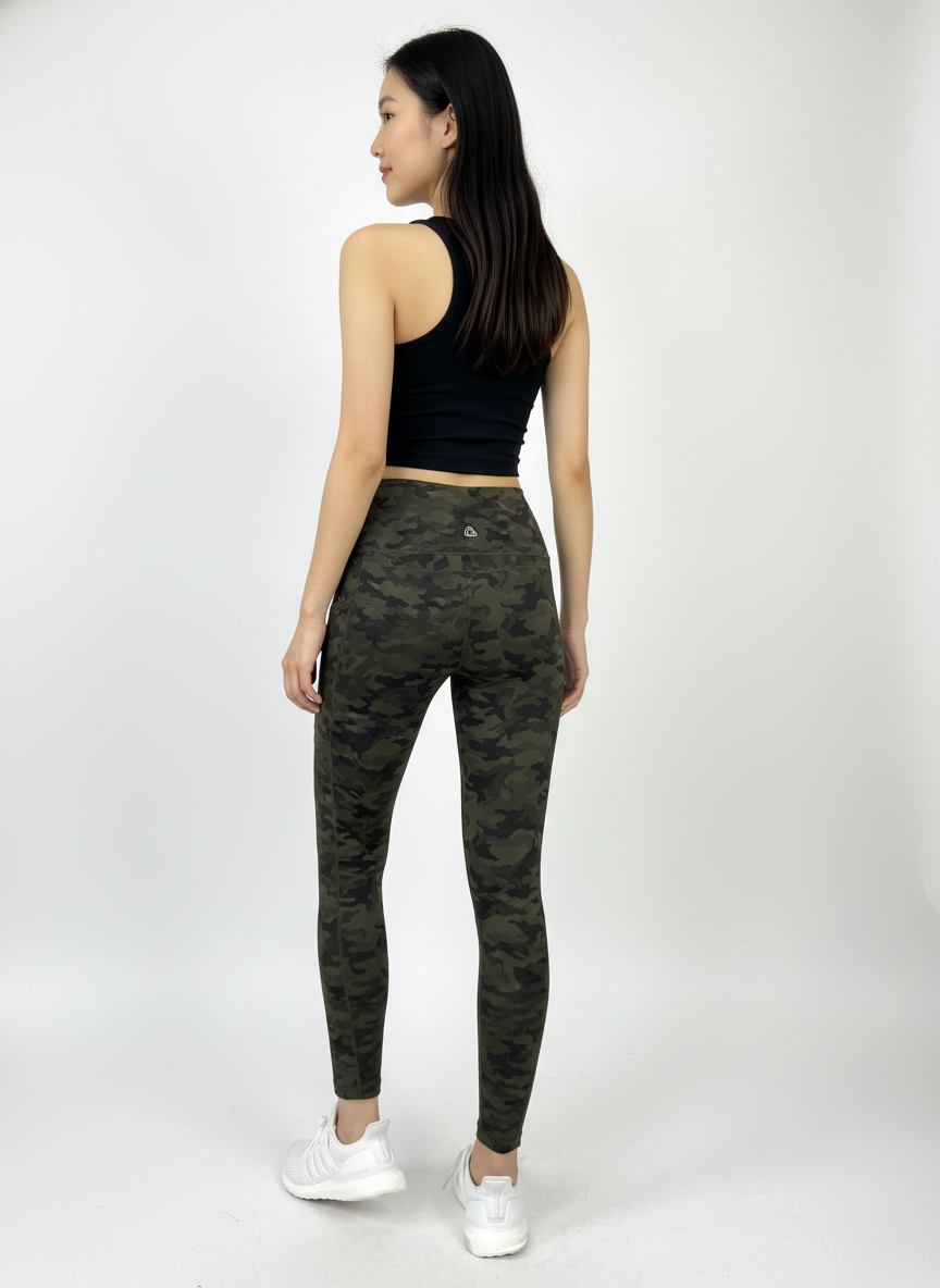 Camouflage legging