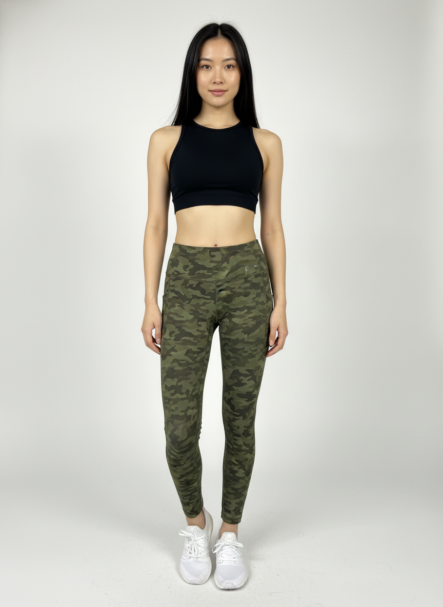 Camouflage legging